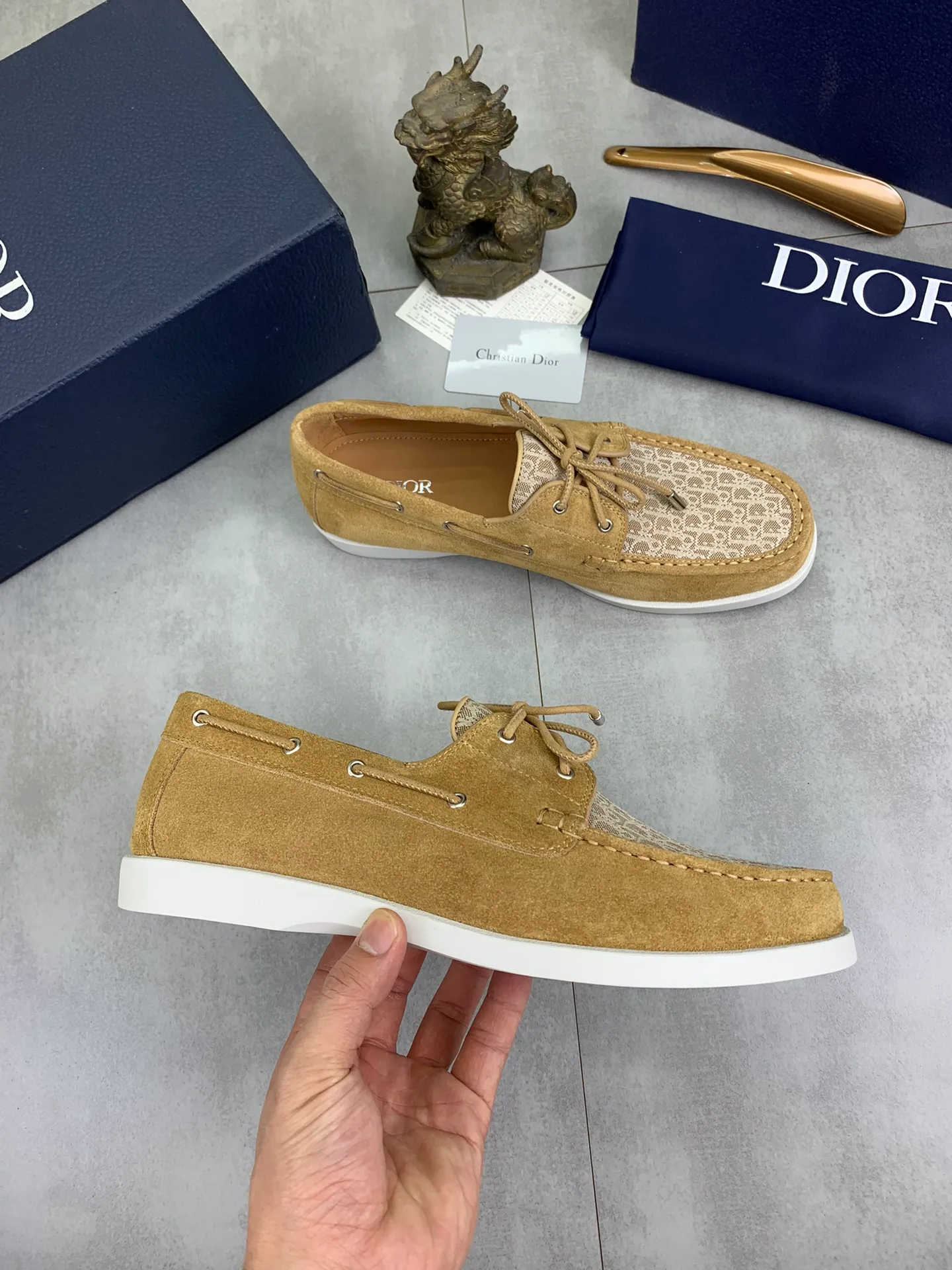 Men's shoes 💰P542 New 💰Higher version 💎💎💎Dior original 1:1 replica! Top Italian purchasing agent! Men's business casual leather shoes, original imported calfskin upper, ultimate texture, gentleman style, imported water-dyed cowhide inside, top-quality original Italian rubber outsole, first-class workmanship, top quality! Size: 39-44 (38 45 customized) 3️⃣ colors available